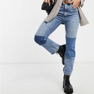 Abercrombie High Rise 90’s Straight Jean